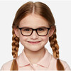 Kids Faraday Glasses, Mahogany - Blue Light Glasses - 7 - thumbnail