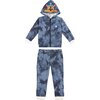 Andy & Evan x PAW Patrol French Terry Tie Dye Set, Navy - Sweaters - 1 - thumbnail