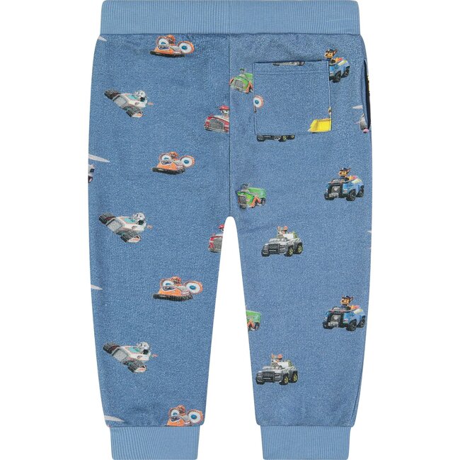 Andy & Evan x PAW Patrol Vehicles All Over Sweat Set, Blue - Sweaters - 7