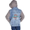 Andy & Evan x PAW Patrol Hooded Denim Jacket, Blue - Jackets - 3