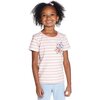 Andy & Evan x PAW Patrol Stripe Short Sleeve Tee, Pink - T-Shirts - 2