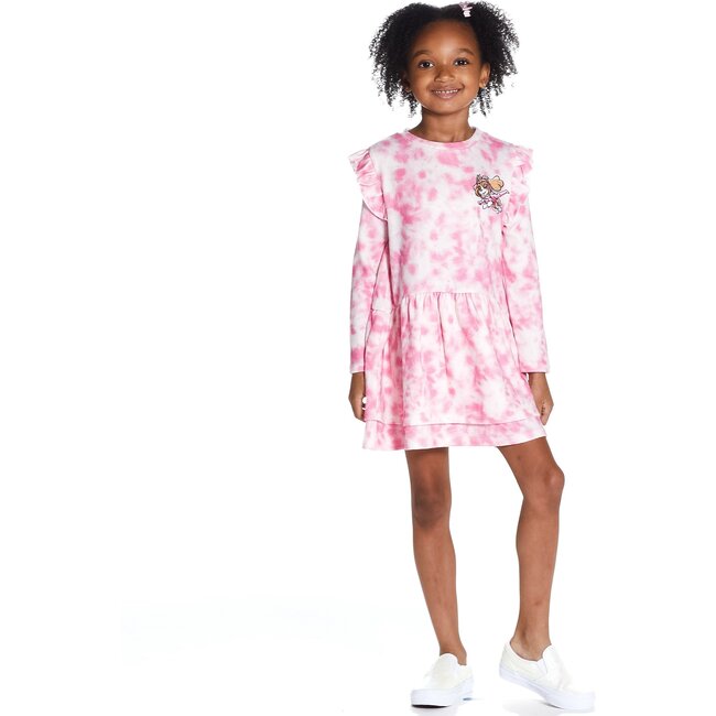 Andy & Evan x PAW Patrol Tie Dye Patchwork Dress, Pink - Dresses - 2