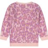 Leopard Sweater Tunic, Pink - Sweaters - 4 - thumbnail