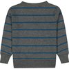 Dog Crew Neck Sweater, Grey - Sweaters - 3