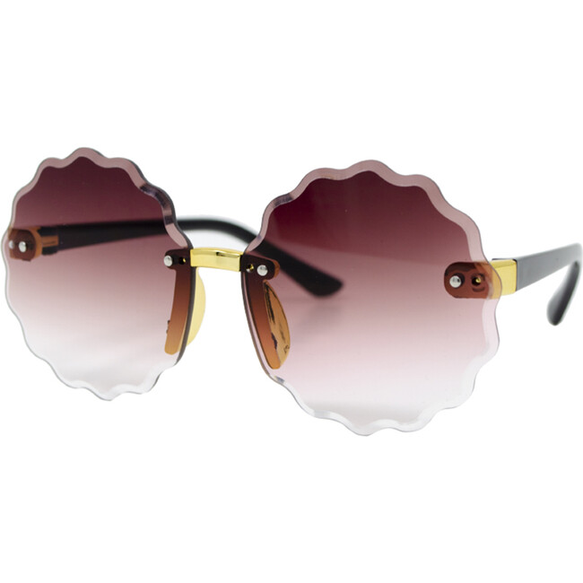 Frameless Round Sunglasses - Sunglasses - 1
