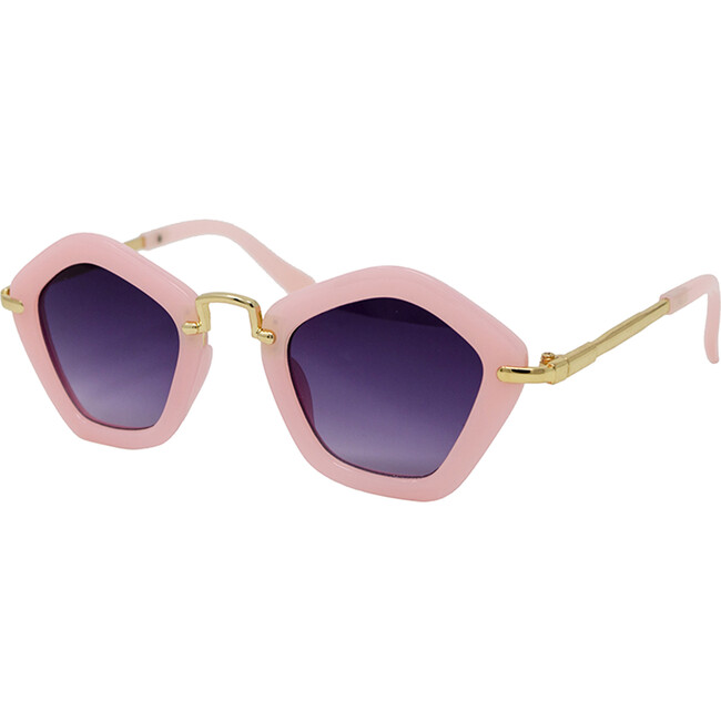 Pink Polygon Sunglasses