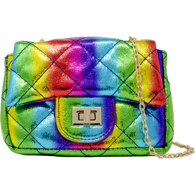 Classic Handbag, Rainbow - Bags - 1