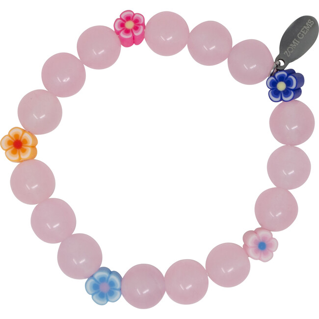 Flower Bead Bracelet Set