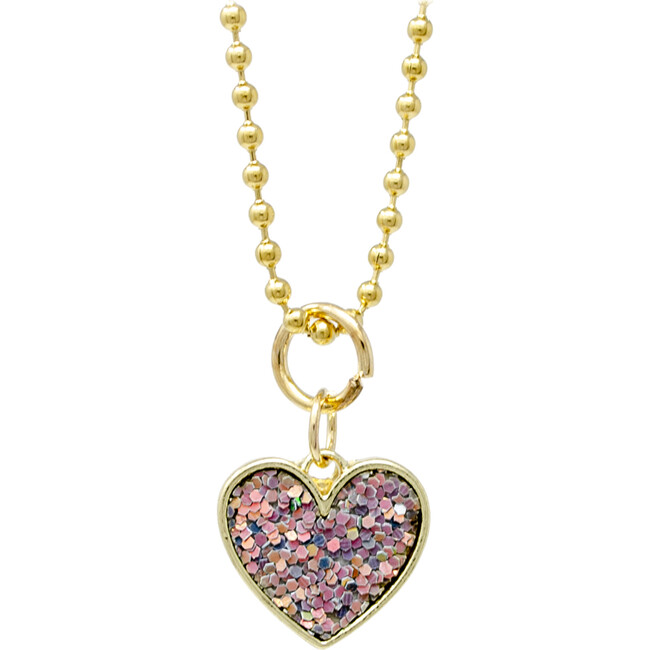 Sparkle Heart Necklace - Necklaces - 1