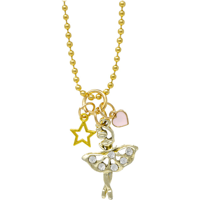 Ballerina, Star and Heart Necklace - Necklaces - 1