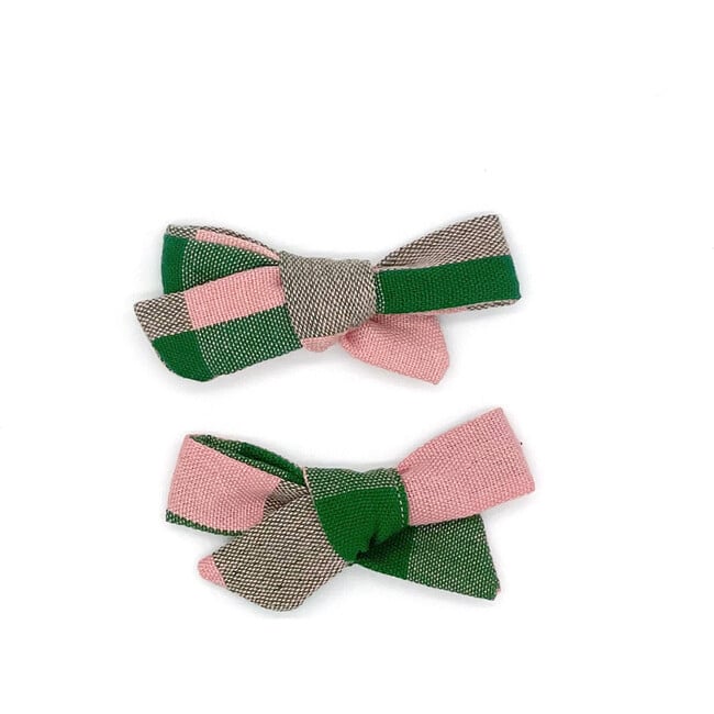 Folklore Small Bow Set Rosie Check