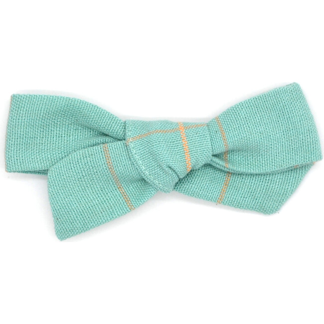 Folklore Medium Bow, Mineral Turquoise - Hair Accessories - 1