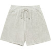 Adult Terry Towel Short, Soft Sage - Shorts - 1 - thumbnail
