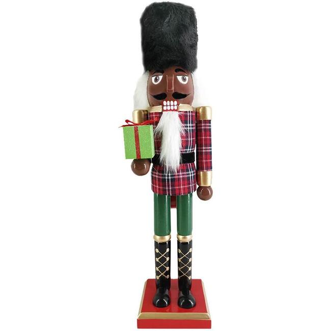 African American Nutcracker, Tartan Plaid