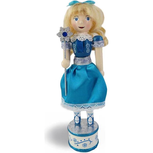 Snow Fantasy Clara Nutcracker, Blue - Nutcrackers - 1