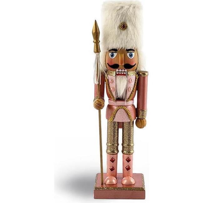 Soldier Nutcracker, Rose Gold