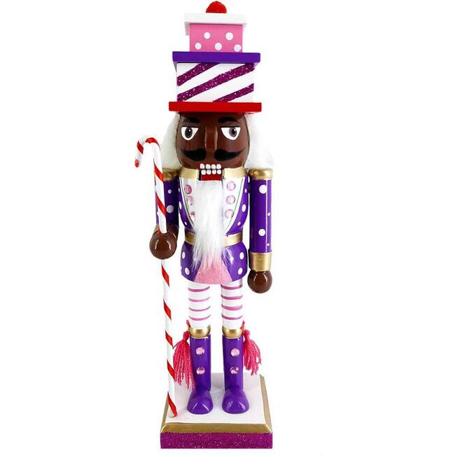 African American Christmas Nutcracker, Candy Cane - Nutcrackers - 1