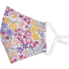 Floral Check Mask Bundle, Pink & Green - Face Masks - 3