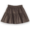 Tiered Skirt, Fir Green - Skirts - 3