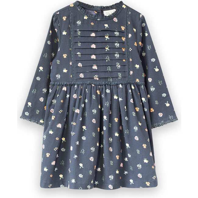 Lulu Dress, Dark Navy Floral