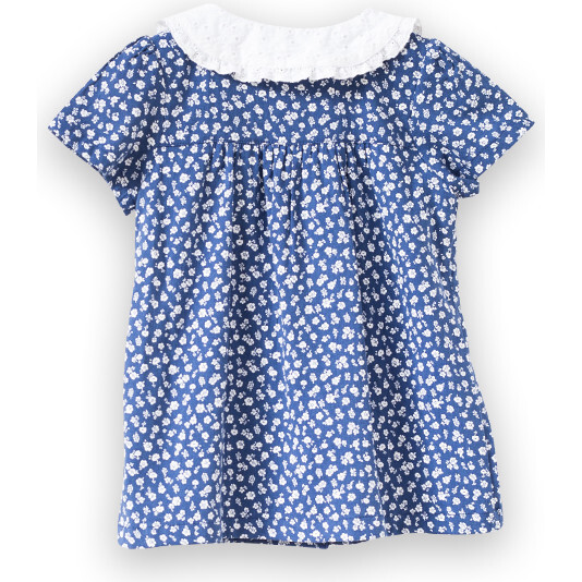 Fae Dress, Blue Floral