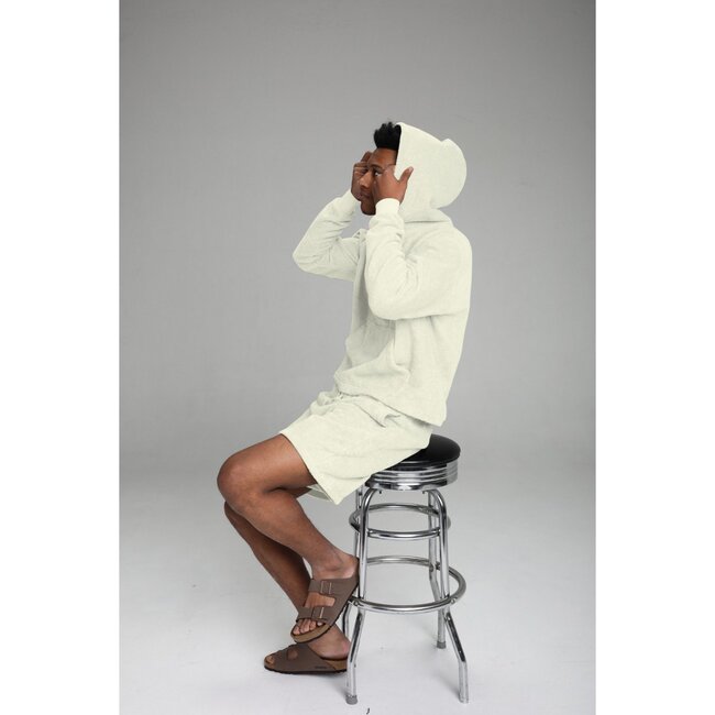 Adult Terry Towel Short, Soft Sage - Shorts - 2