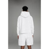 Adult Terry Towel Short, Fluff White - Shorts - 3