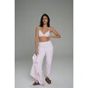 Women's Terry Towel Bralette, Marshmallow Pink - Bras - 2