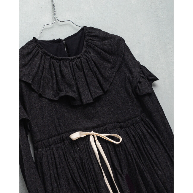 Pierrot Dress, Grey - Dresses - 3