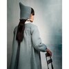 Daphne Bonnet, Boiled Wool Aqua - Hats - 3