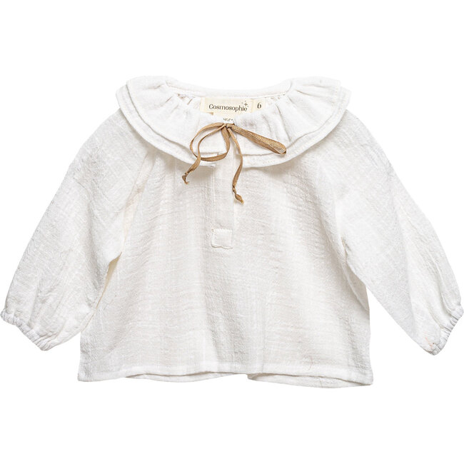Baby Coco Shirt, White - Shirts - 1