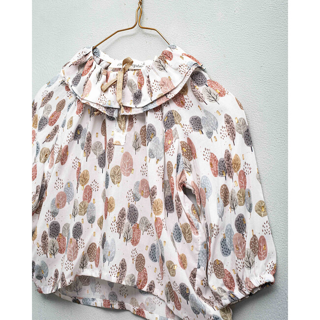 Baby Coco Shirt, Floral Print Forest - Shirts - 3