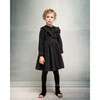 Giselle Dress, Black Linen - Dresses - 2