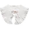 Giselle Collar, White - Scarves - 1 - thumbnail