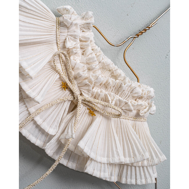 Halley Collar, White - Scarves - 3