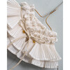 Halley Collar, White - Scarves - 3