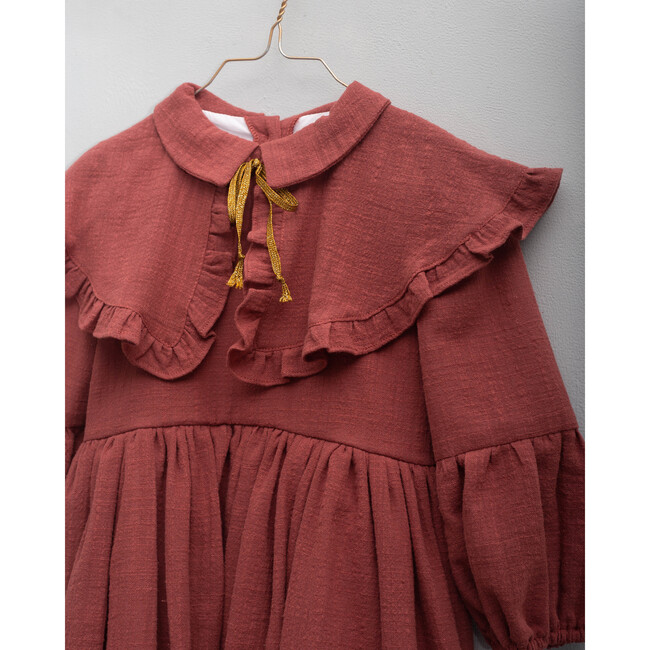 Alcott Dress, Marsala - Dresses - 3