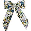 Classic Bow Clip, Liberty Blue Daisies - Hair Accessories - 1 - thumbnail
