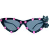 Kitty Elle Cat Eye Sunnies, Black - Sunglasses - 1 - thumbnail