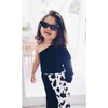Spooky Flower Elle Cat Eye Sunnies, Black - Sunglasses - 2