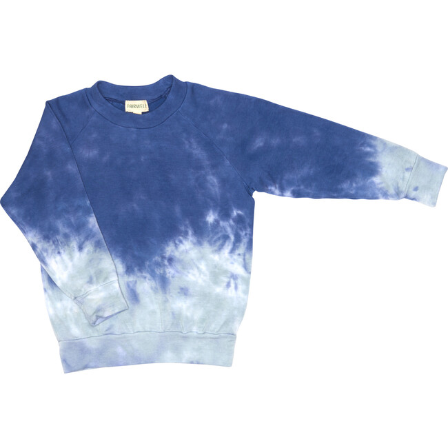 Tie Dye Mellow Raglan, Sea Salt - Sweatshirts - 1