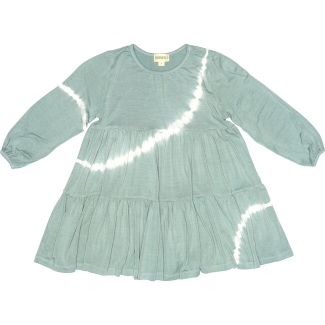 Tie Dye Field Dress, Sage - Dresses - 1