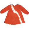 Tie Dye Field Dress, Persimmon - Dresses - 1 - thumbnail
