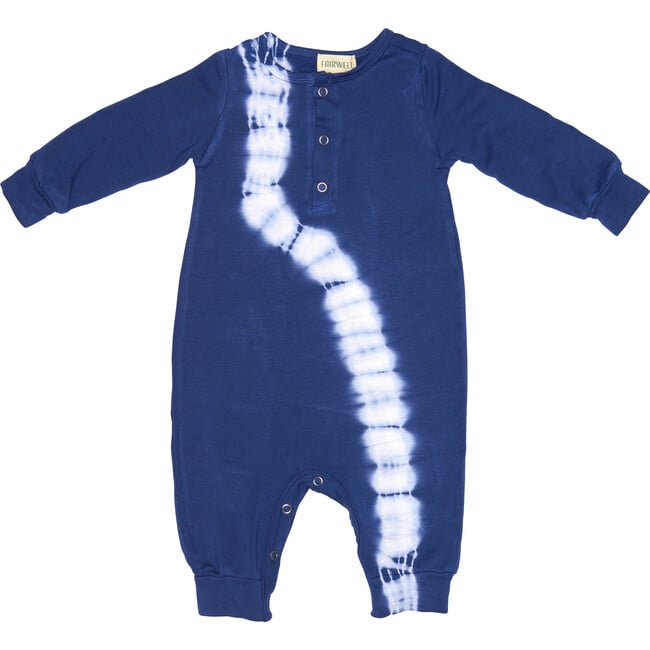 Tie Dye Onesie, Cobalt