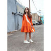 Tie Dye Field Dress, Persimmon - Dresses - 4