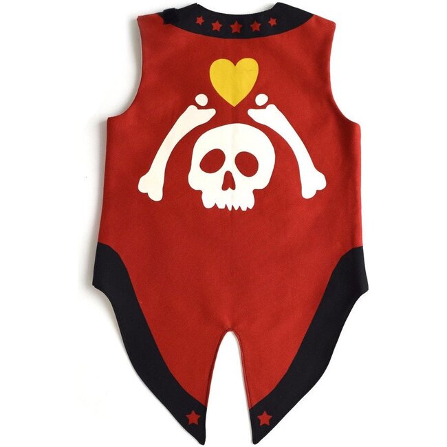 Pirate Vest with Removable Parrot - Costumes - 2