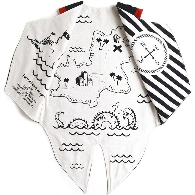 Pirate Vest with Removable Parrot - Costumes - 3