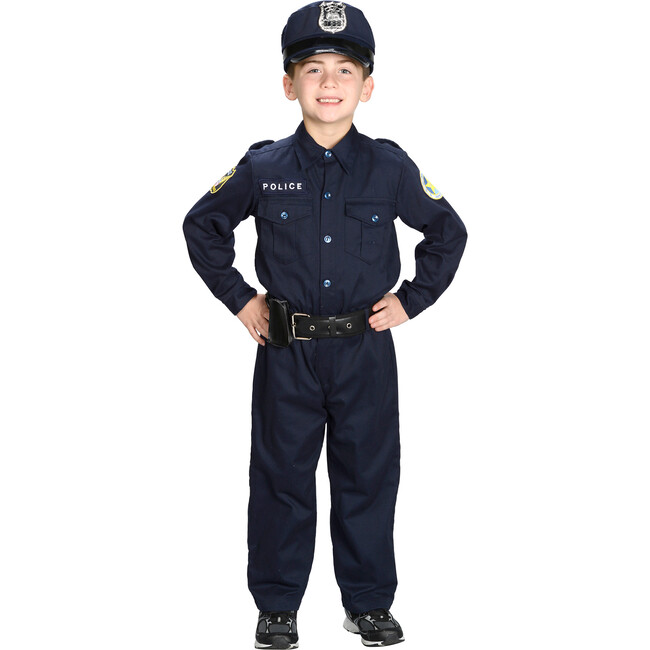 Jr. Police Officer Suit with Cap and Belt