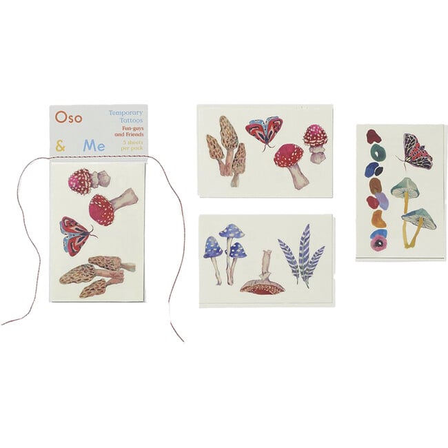 Fun-Guys Temporary Tattoos