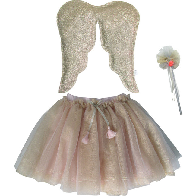 Magical Fairy Dress Up Set, Gold - Costumes - 1